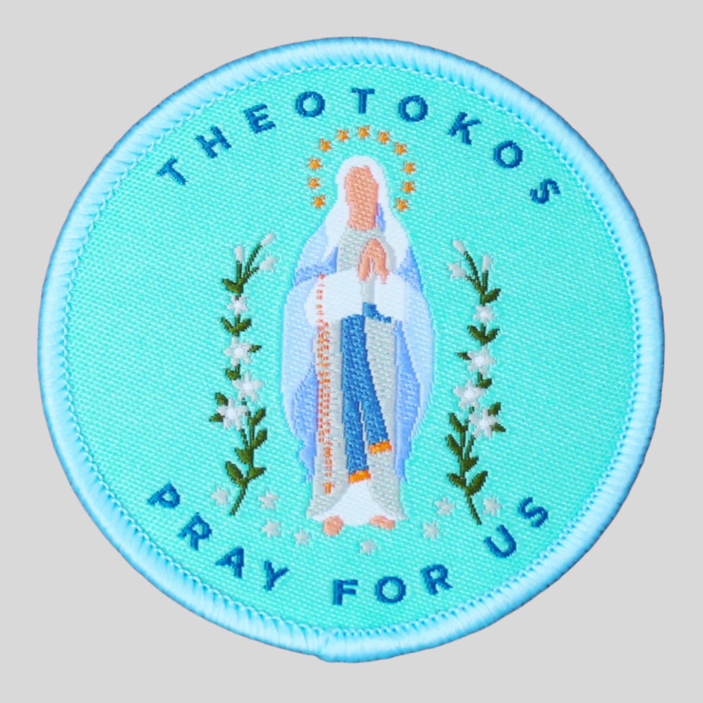 Theotokos - Mary Mother of God Christian patch