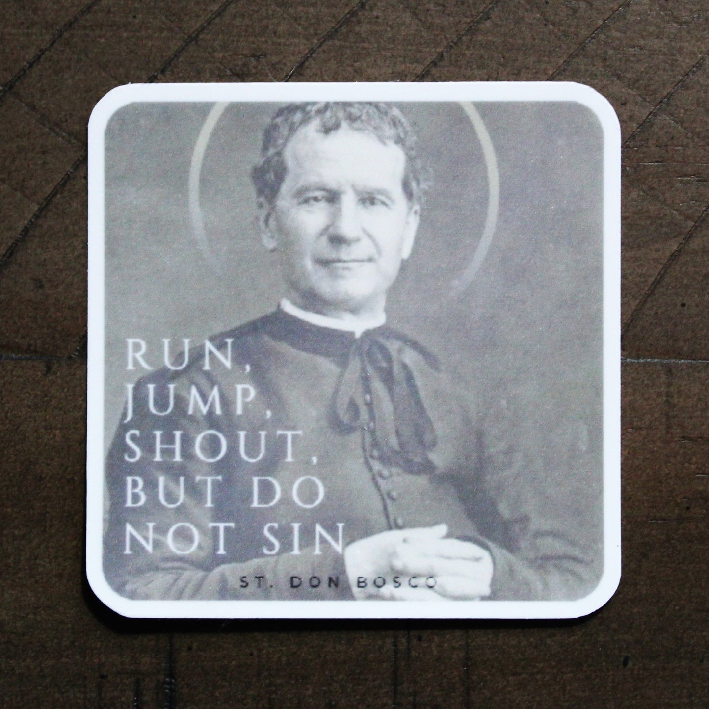 St. Don Bosco Christian sticker