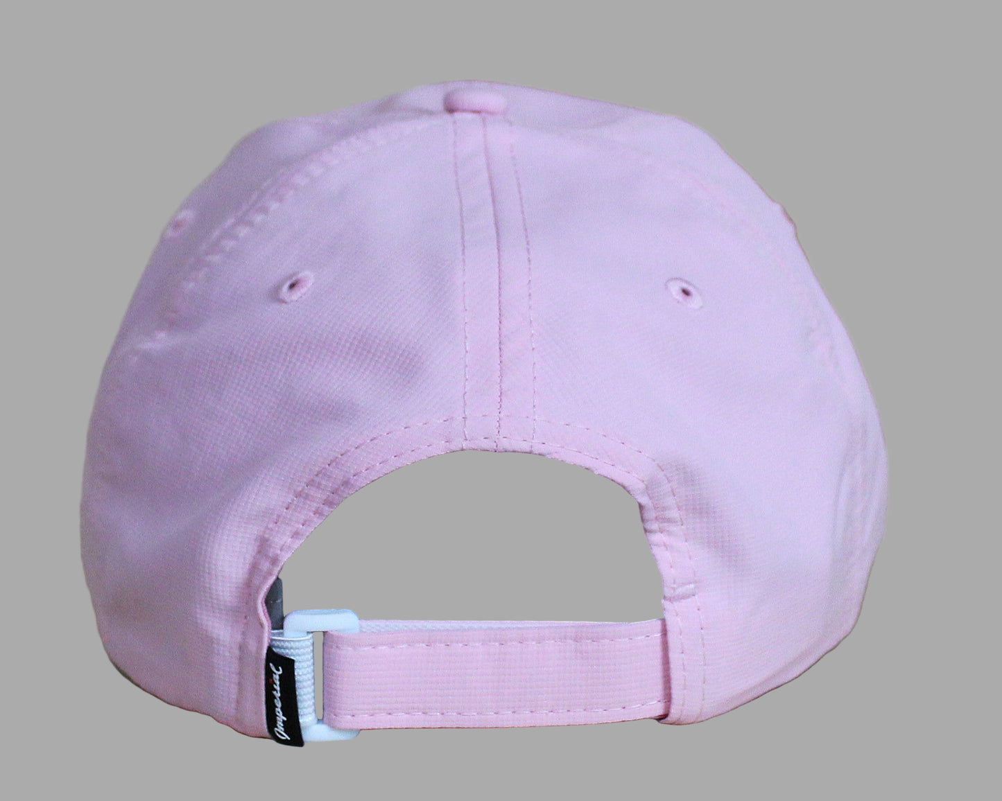 pink hat rear view