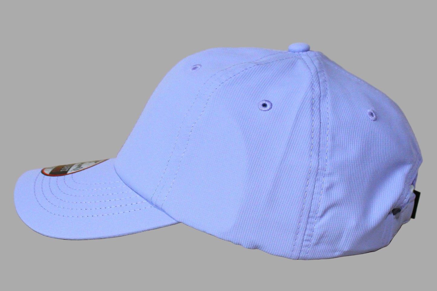 Lavender hat side view