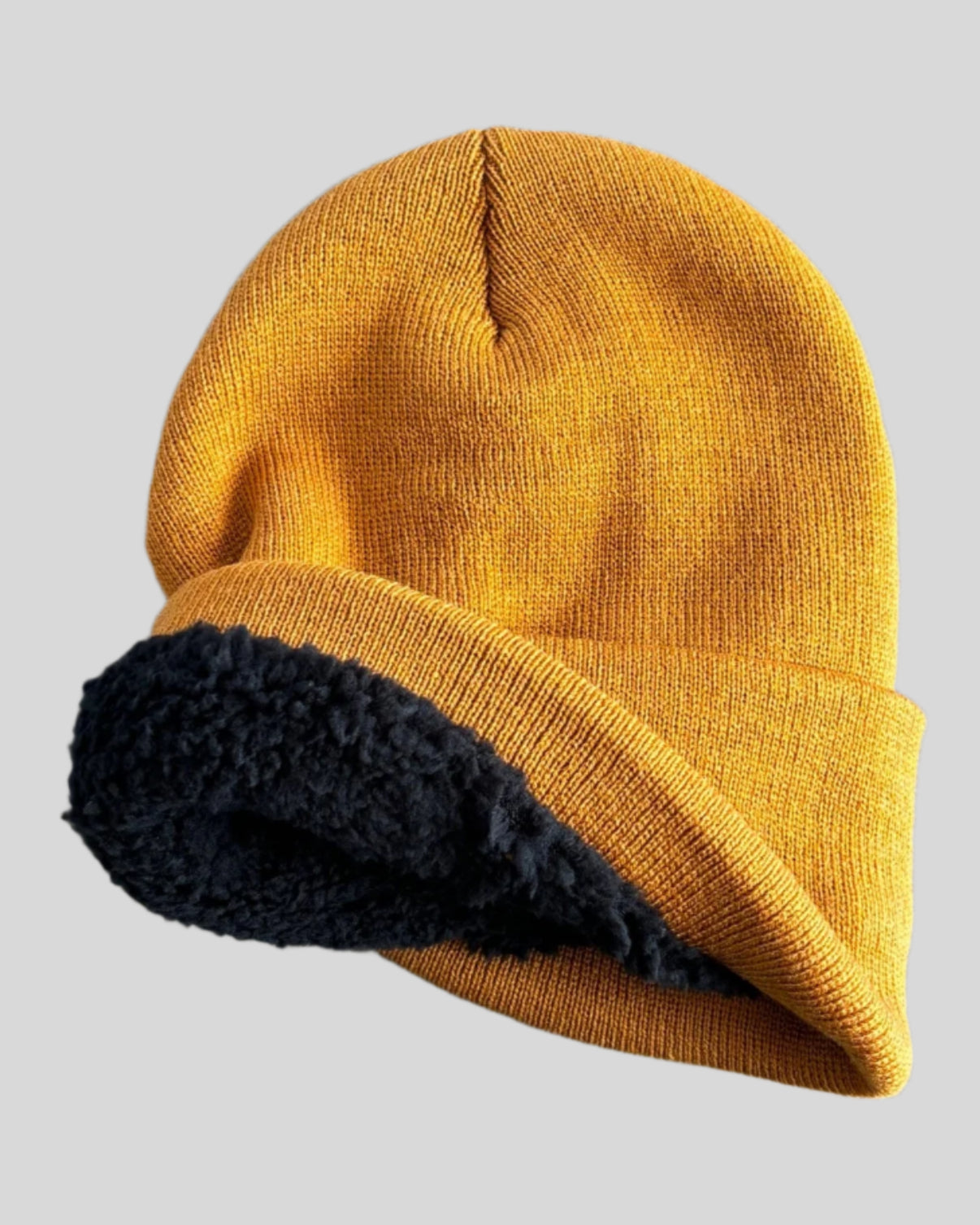 Carmel Brown interior of winter hat