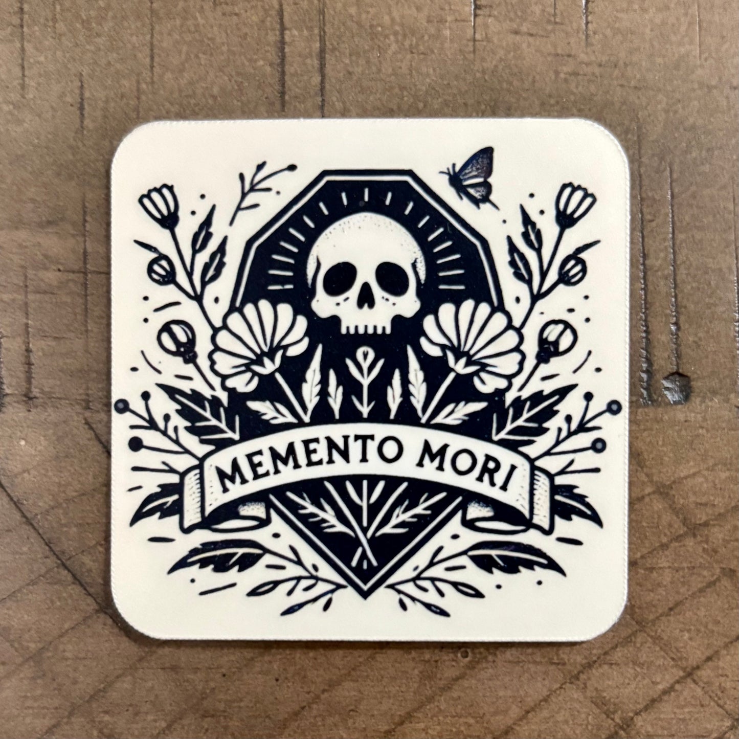 Memento Mori Sticker