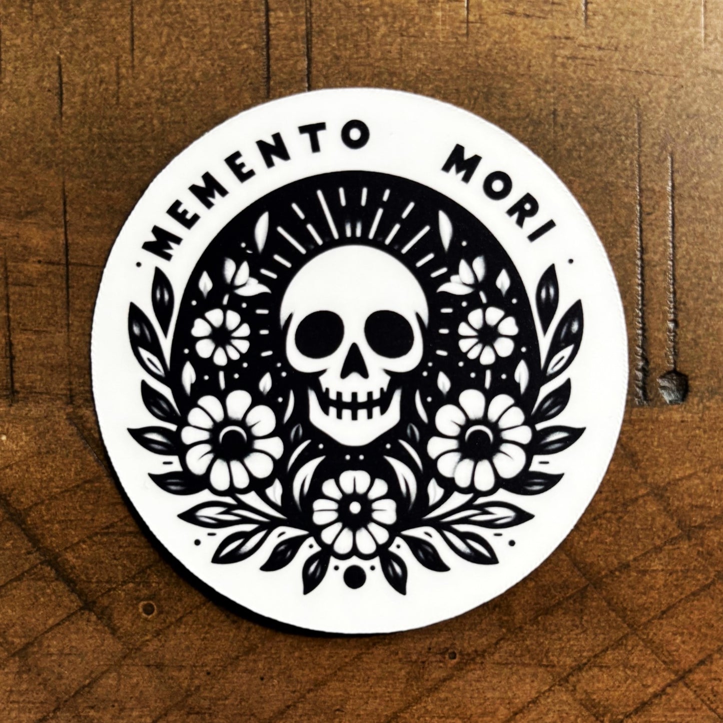 Memento Mori Sticker