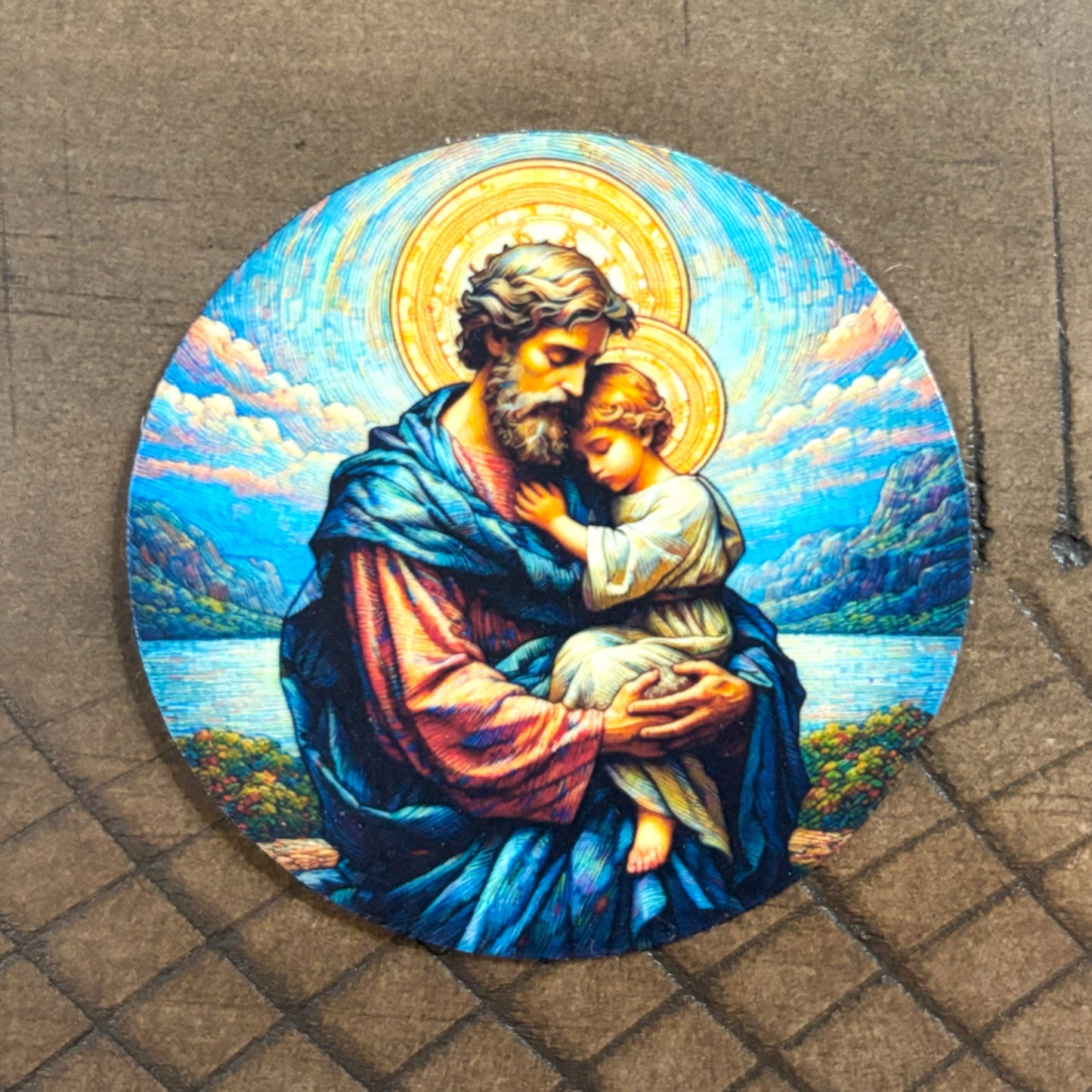 Saint Joseph and Young Jesus