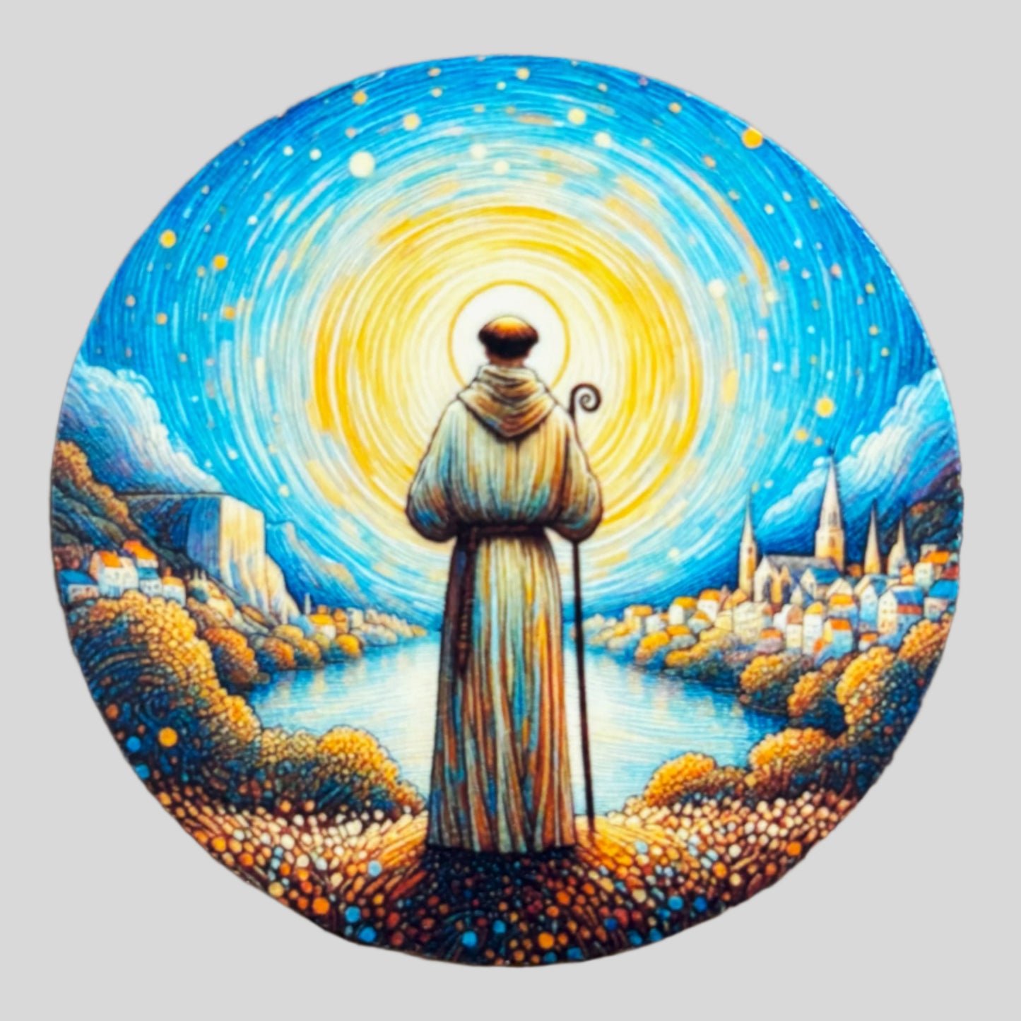 St. Thomas Aquinas Christian sticker