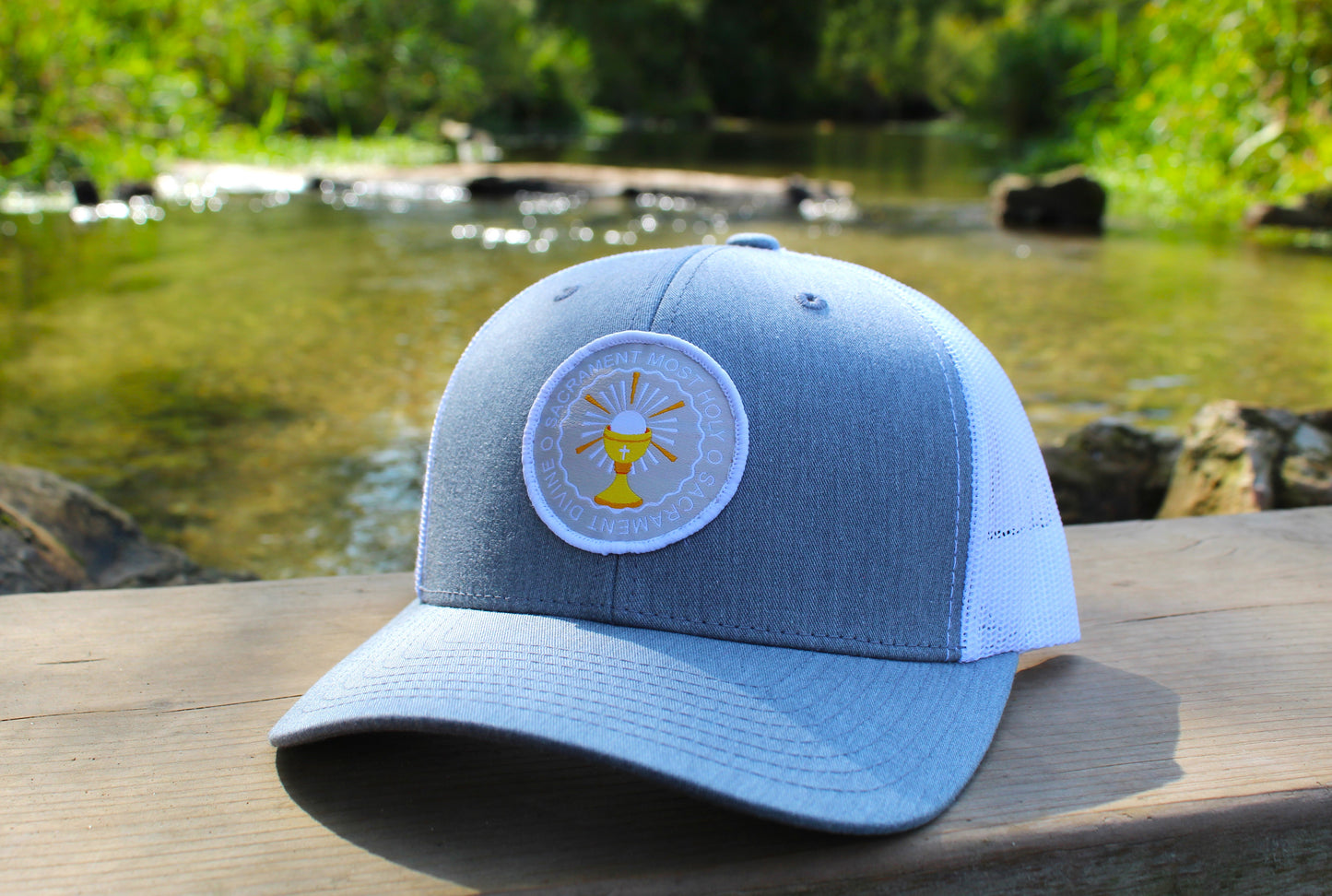 O Sacrament Most Holy - Gray Snapback