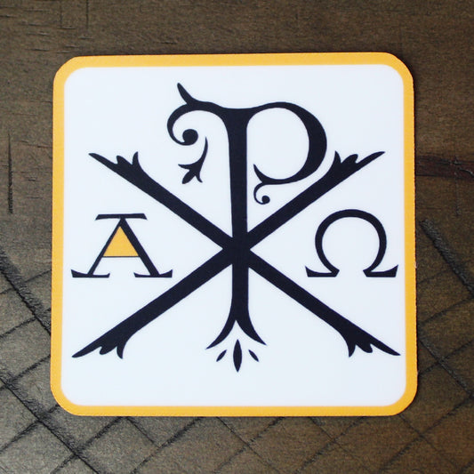 Chi-Rho Sticker