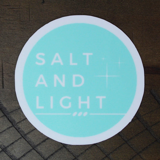 Salt & Light Christian sticker