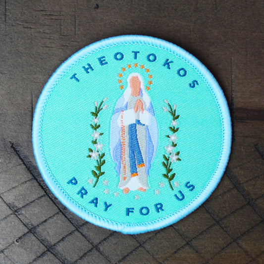 Theotokos - Mary Mother of God Christian patch