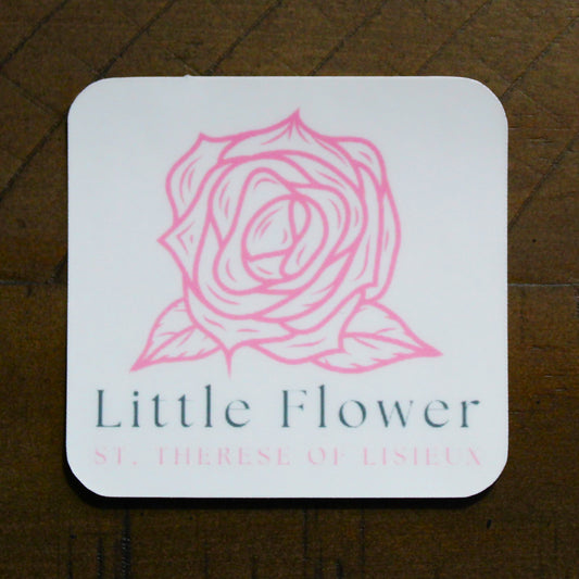 Saint Therese of Lisieux - Little Flower Christian sticker