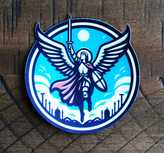St. Michael the Archangel Christian sticker