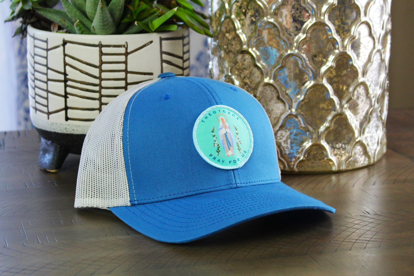 Theotokos Pray For Us Snapback