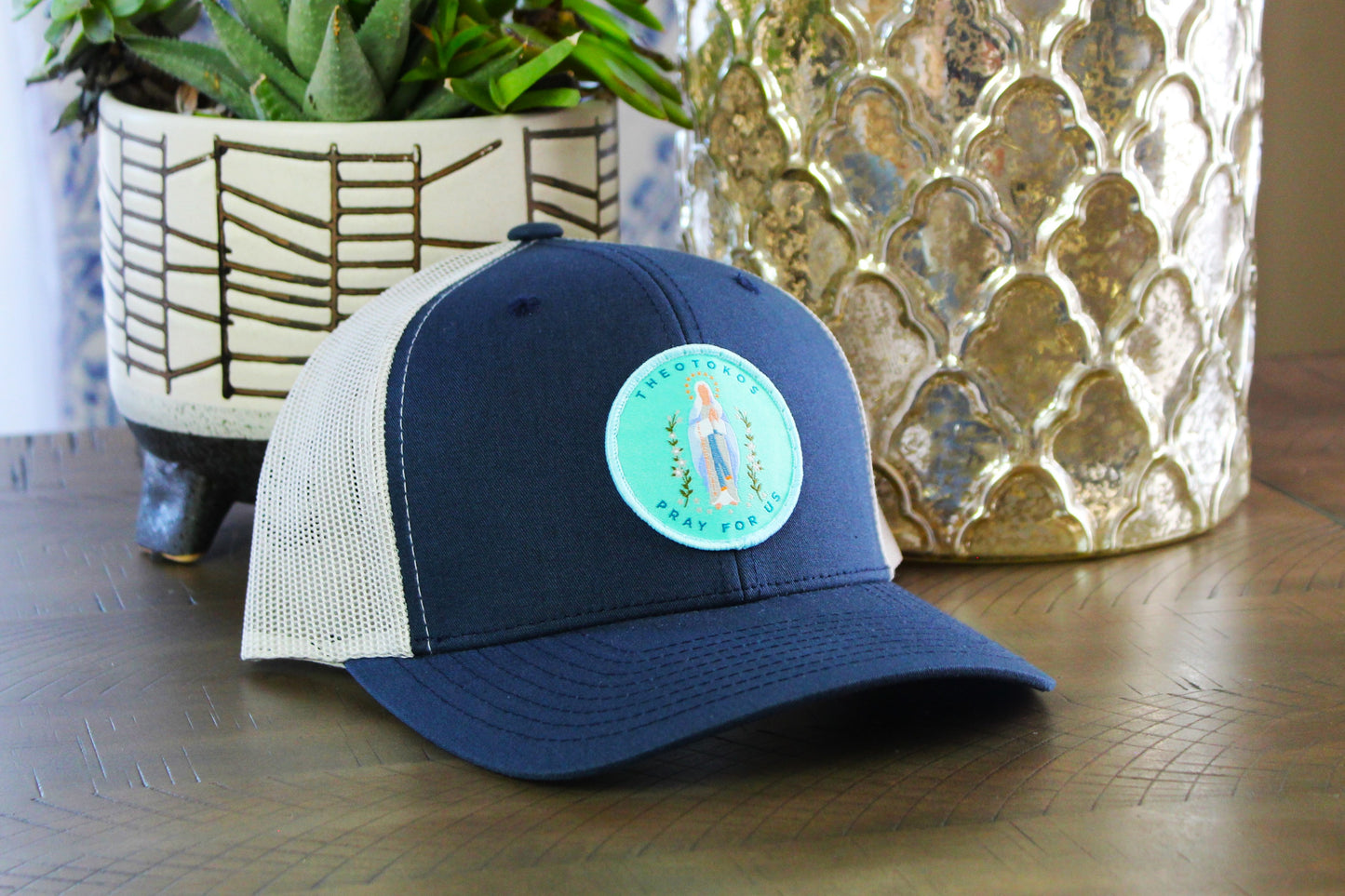 Theotokos Pray For Us Snapback