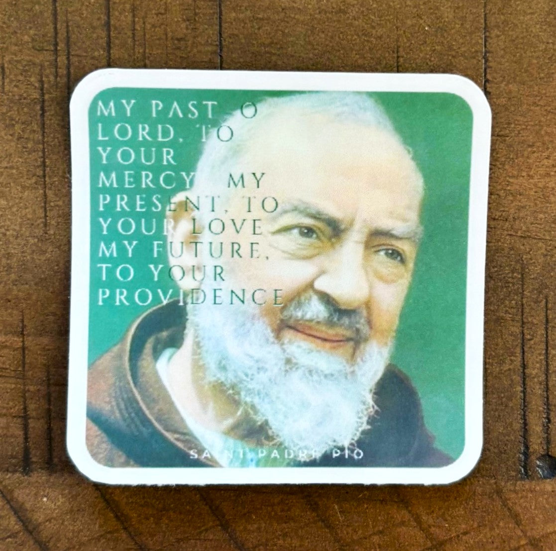 St. Padre Pio Christian sticke