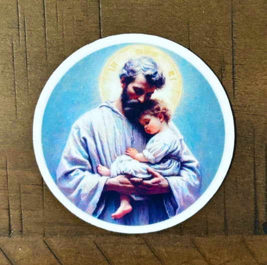 Saint Joseph and Young Jesus
