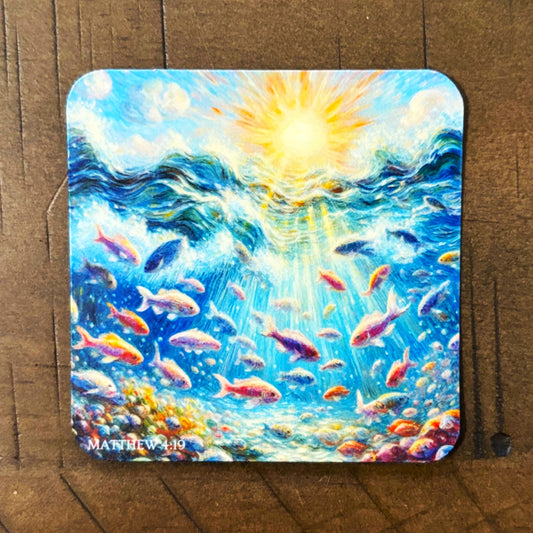 Fishers of Men Sticker