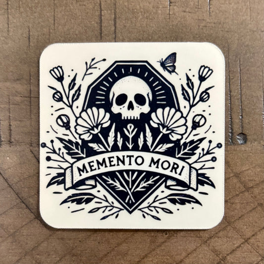 Memento Mori Sticker