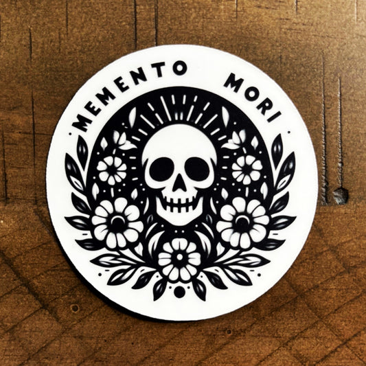 Memento Mori Sticker