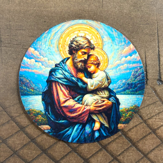 Saint Joseph and Young Jesus