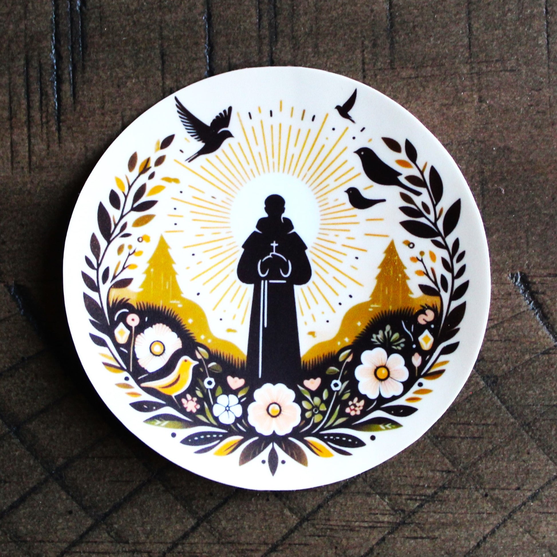 Saint Francis of Assisi sticker